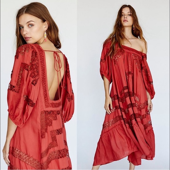 Free People  *Limited Edition* Gemma’s  Dress Lace NEW - Picture 2 of 8